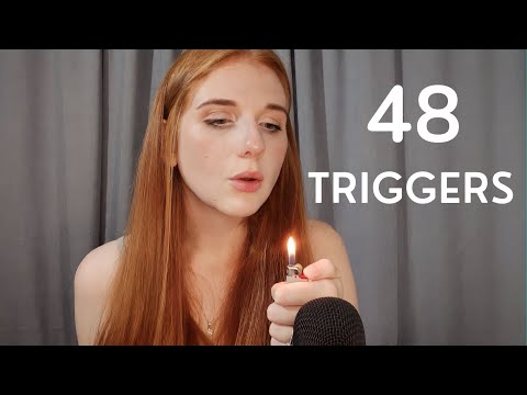 ASMR | 48 Triggers in 09:52 Minutes ❤️