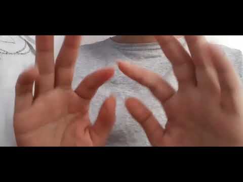 ASMR - mouth sounds & hand movements
