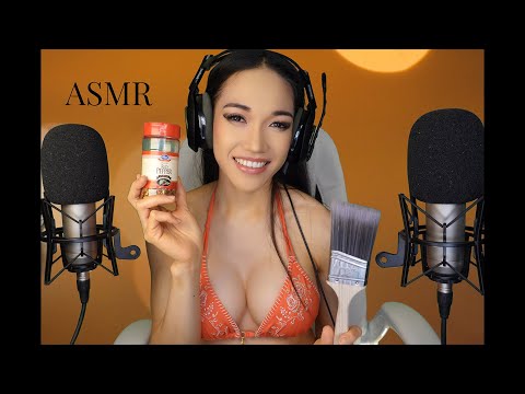 Classic ASMR (Ear to Ear Red Pepper?!)
