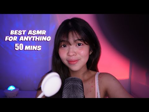 The most SPINE TINGLING Background ASMR! For Sleep, Relaxation, studying, working, etc. (50 MINS)