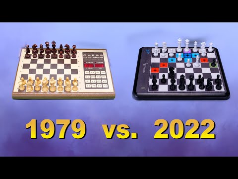 World's Oldest Chess Computer vs. The Newest Chess Computer ♔ ASMR