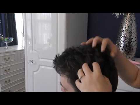Relaxing Asmr - Scalp Massage / Hair Brushing / Hair Play on Nathan123