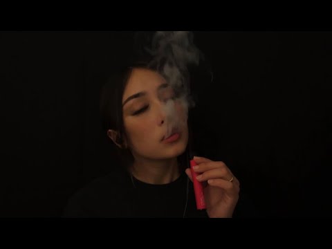 ASMR Vaping&Unboxing🍒🍉cloudy tingles ☁️ (some tapping too)
