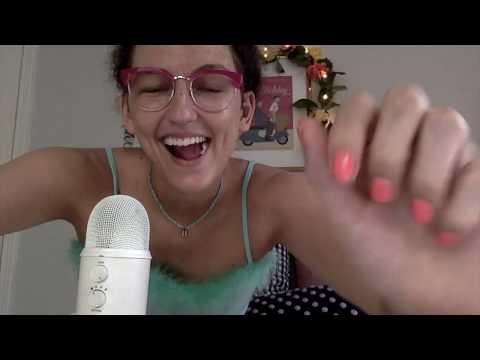 ASMR ~ gum chewing whisper ramble w/ personal attention 💖 *sending love* 💖