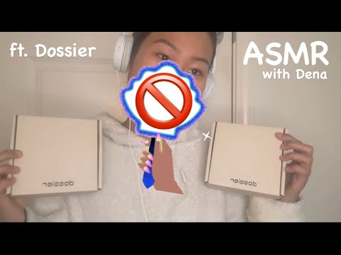 asmr - no mirror makeup challenge 💄 // ft. Dossier 💕