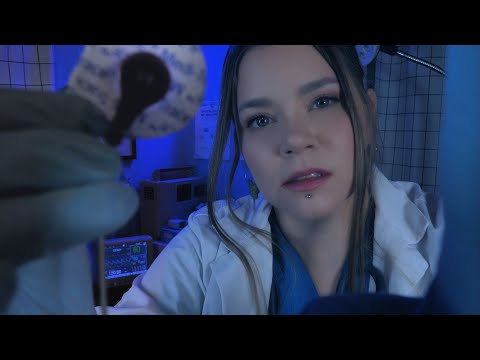 ASMR Sleep Clinic 😴 Connecting You to Monitors, Measuring, Massage