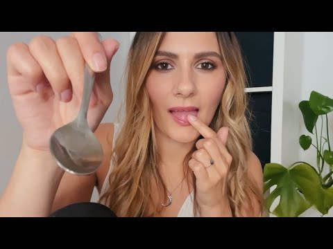 ASMR Tingly Mouth Triggers (nibbling, spit painting, munching, ect)