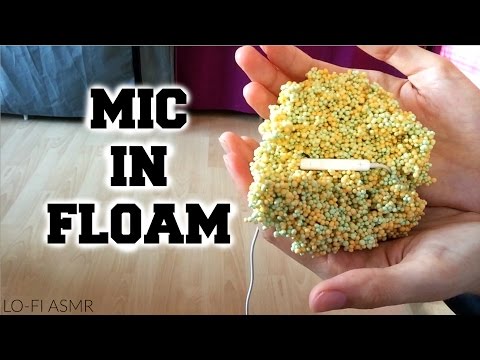 ASMR ♥ Microphone IN Floam | Satisfying Sounds