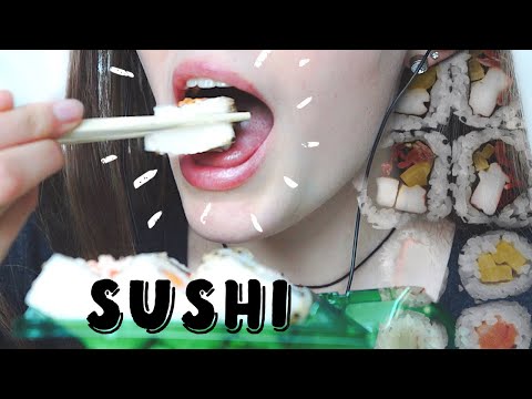 ASMR EATING SUSHI