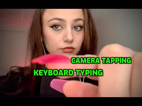 ASMR | Keyboard Typing on MacBook, Camera Tapping, Build-Up Tapping 💅