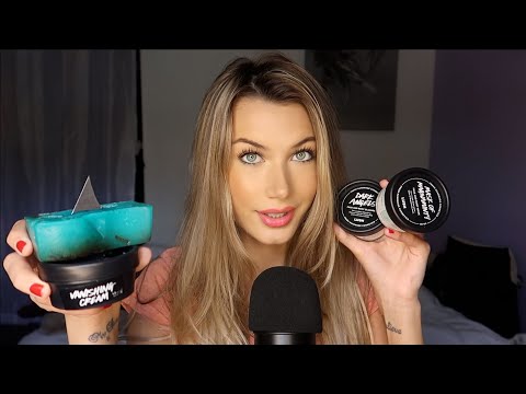 ASMR 💜 Gentle Lush Haul, Whispers & Tapping