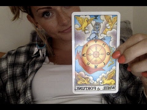 ASMR Playing with Bubble Wrap and Reading Tarot Cards