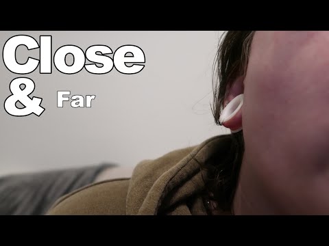 ASMR Close & Far Soft Speaking Ramble [Chewing Gum]