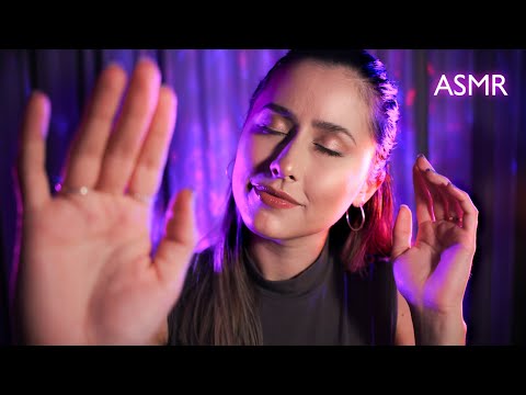 ASMR SENDING YOU GOOD ENERGIES ✨ hand sounds, hand movements, mouth sounds and plucking