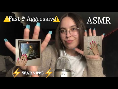 FAST AGGRESSIVE Tapping & Scratching Build Up ASMR With TingleTown