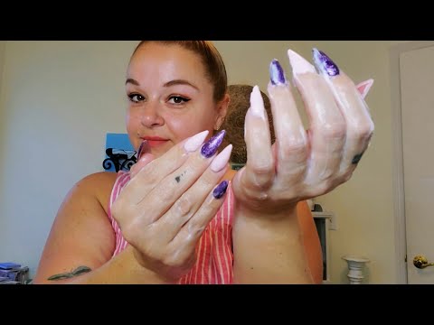 ASMR | Applying Hand Lotion to Hands Arms and Shoulders | Intense Lotion Sounds