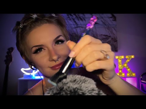 ASMR Fluffy Mic Brushing & Scratching To Fall Asleep To (Parker's Custom Video)