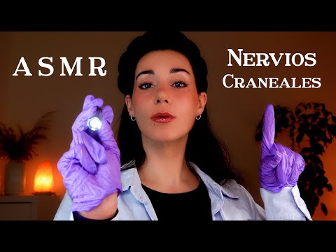ASMR TEST NERVIOS CRANEALES 👩🏻‍⚕️ Examen Médico Relajante 💤 Roleplay en Español