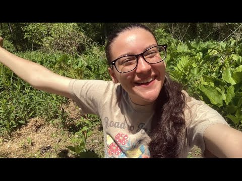 Asmr~In The Woods(Fabric scratching, Animal noises, Hand sounds..)
