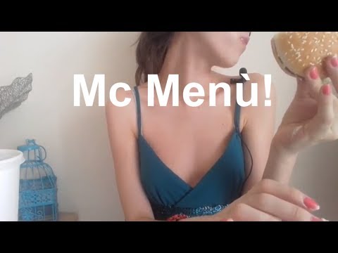 Girl Eating McDonalds |ASMR