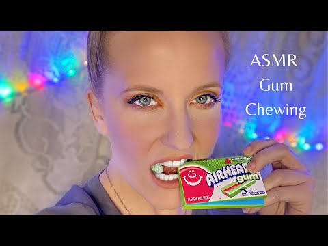 ASMR Gum Chewing & Whispers
