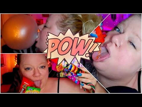[ASMR] Candy and bubblegum bubbles (soft spoken and whispering)