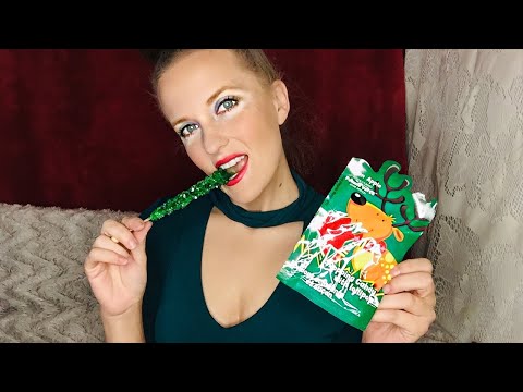 ASMR| Eating Cady| Mouth Sounds