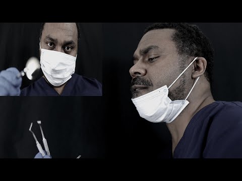 ASMR 🦷 Teeth Cleaning with Plaque Removal | DENTIST JONES | Tooth Pain Relief