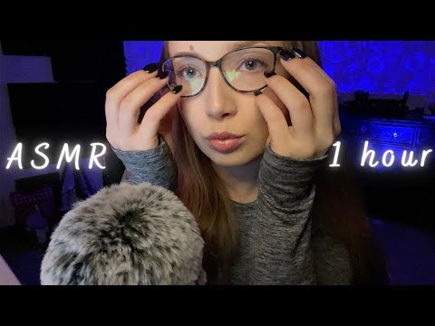 ASMR| 1 HOUR of Light Tapping, Repeating, Hand Movements (slow & gentle)