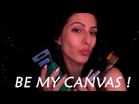 ASMR Painting Your Face RP 👨‍🎨| Personal Attention | Be My Canvas🥰 | АСМР НА БЪЛГАРСКИ |Mouth Sounds