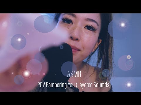 ASMR || Personal Attention Pampering You (Layered Brushing, Mouth, Scratching, & Hand Sounds)