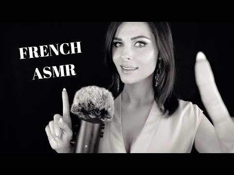 ASMR FRENCH COUNTING to 100 guided sleep with hand movements
