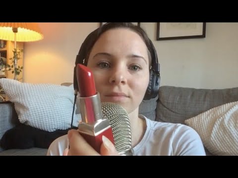Lipgloss Pumping & Applying, Various Makeup Sounds No Talking ASMR