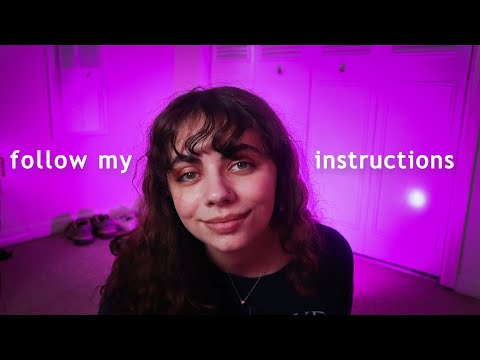 ASMR | Follow My Instructions for Sleep 💤 Eyes Closed (no thoughts allowed)