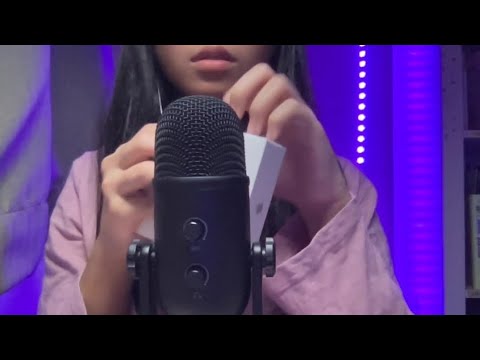 ASMR 100 triggers in 1 minute💖