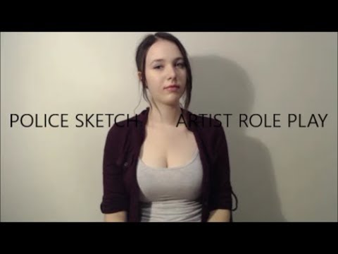 ASMR Police Sketch Artist Role Play To Help You Relax