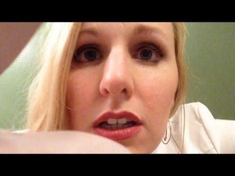 ASMR Head Exam | Personal Attention, Whisper, Latex, Pen Light, Southern Accent