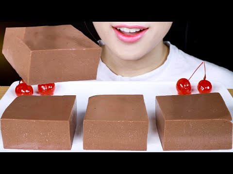 ASMR Chocolate Jelly | Soft and Silky | Eating Sounds Mukbang
