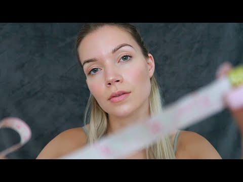 Measuring your face | Mouth sounds | Roleplay | Fast Whispering