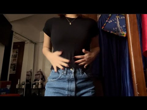 ASMR| Clothes Scratching w/ Hand movements (short video)