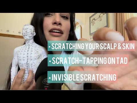 Fast Aggressive ASMR | Scratching on You and TAD! (The Acupuncture Doll)