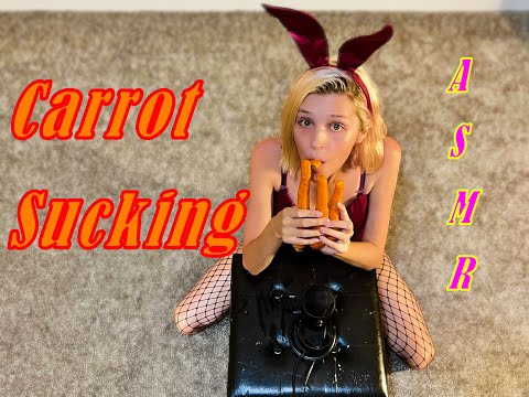 ASMR-Carrot Sucking
