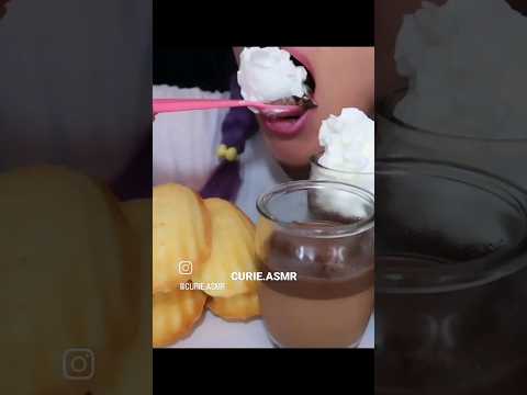 Tiramisu Cup with Whipped cream #asmr #mukbang 티라미수