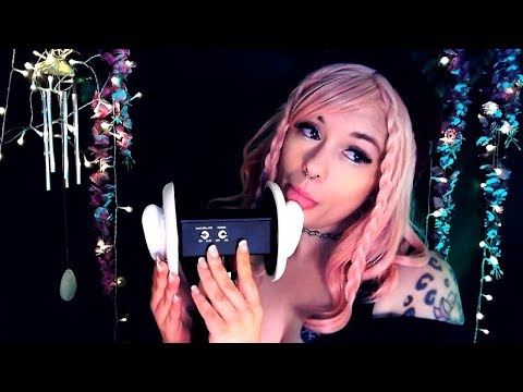 Asmr Ear Licking and Visual Asmr | Kisses and Mouth Sounds | Let me put you to sleep