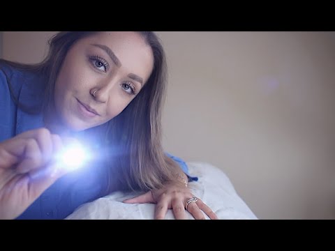 ASMR Nurse Examines You In Bed - Full Body Medical Discharge Exam Roleplay (Personal Attention)