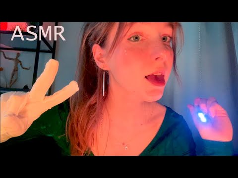 asmr , your girlfriend is trying to be a doctor and cosmetologist. personal attention