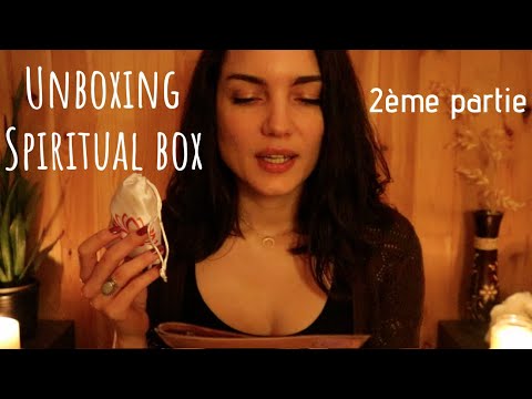 ASMR Unboxing 💛Spiritual Box 2ème Partie