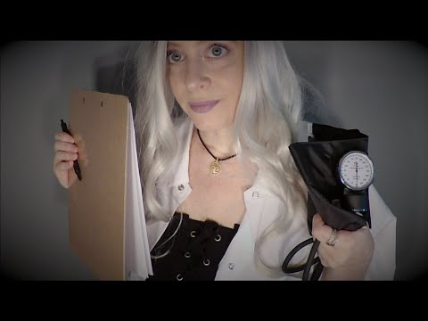 ASMR Shady Gum Chewing Nurse Preps You For Surgery | Personal Attention