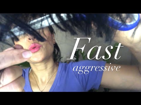 ASMR - Fast aggressive intenso - Cortando sua franja