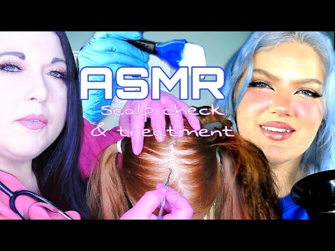 ASMR Scalp Check and Treatment for INSTANT Sleep with Doctor @Relaxing Sleep ASMR
